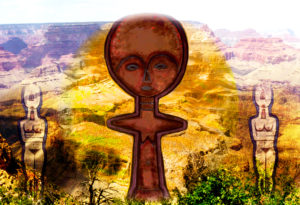 Grand Canyon Akua Ba: digital art on paper 24" x 36'